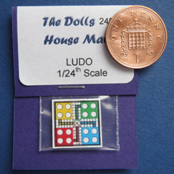 1/24th Scale Ludo Board